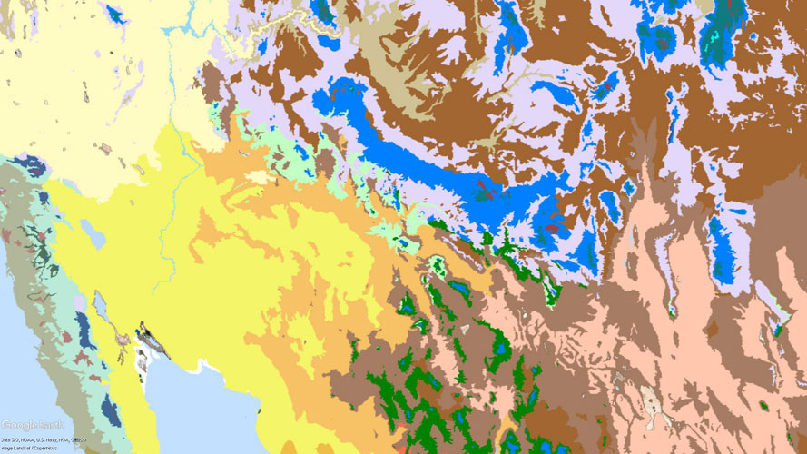 Brown and Lowe vegetation communities